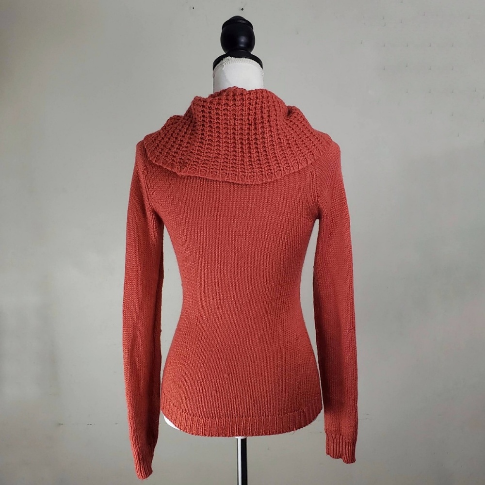 Anthro, Angels of the North Orange Sweater - Picture 5 of 7